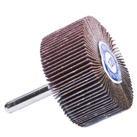 Forney Flap Wheel, Shank Mounted, 2 in x 1 in 71690